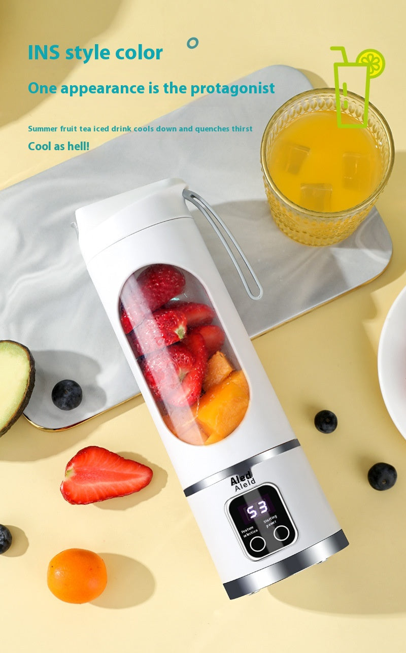 Portable USB Rechargeable Blender – Mini Smoothie & Juice Maker for Travel, Gym & Home