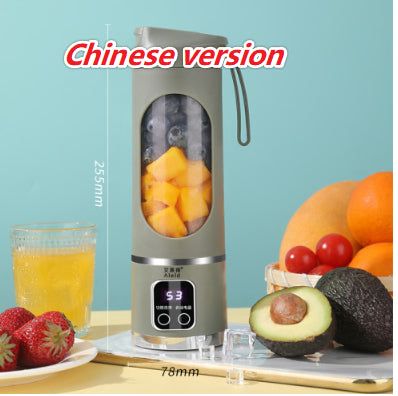 Portable USB Rechargeable Blender – Mini Smoothie & Juice Maker for Travel, Gym & Home