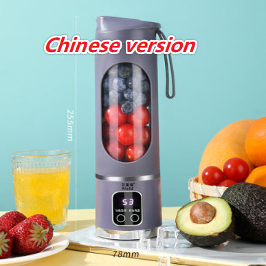 Portable USB Rechargeable Blender – Mini Smoothie & Juice Maker for Travel, Gym & Home